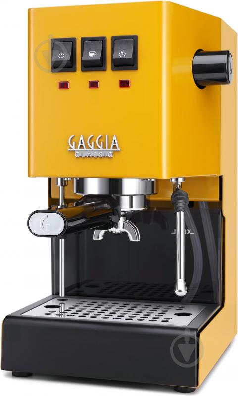 Кофеварка рожковая Gaggia New Classic Evo Yellow (RI9481/18) - фото 1