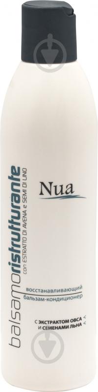 Бальзам Nua відновлювальний з екстрактом вівса і насінням льону 250 мл - фото 1