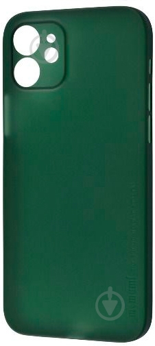 Чехол Memumi Ultra Slim Case (PC) Green для Apple iPhone 12 - фото 1