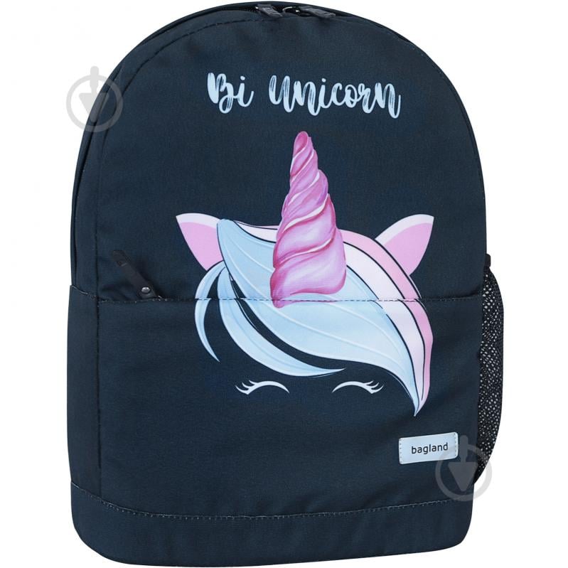 Рюкзак Bagland Єдиноріг Bi Unicorn Black 11 л 00517664/1393 - фото 1