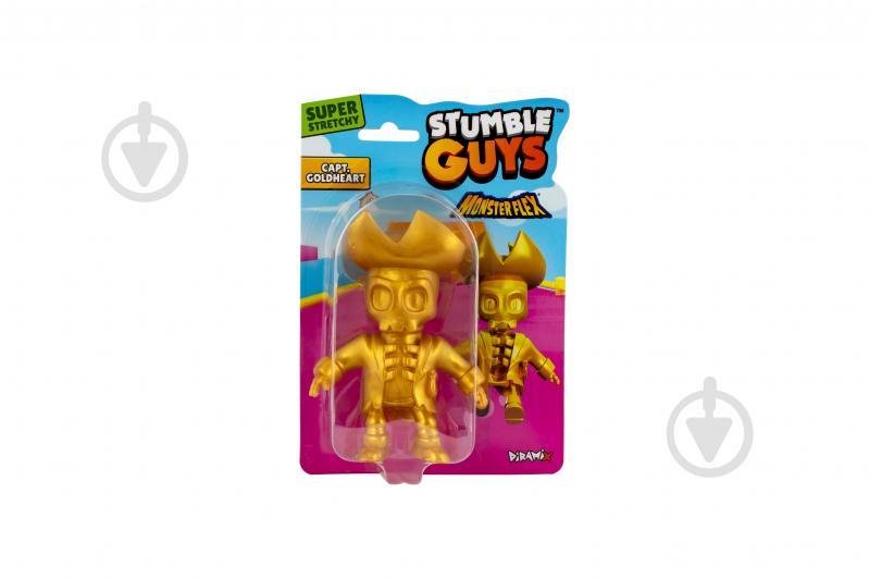 Іграшка-антистрес Monster Flex Stumble Guys Capt.Goldheart 14 см 97012 - фото 3