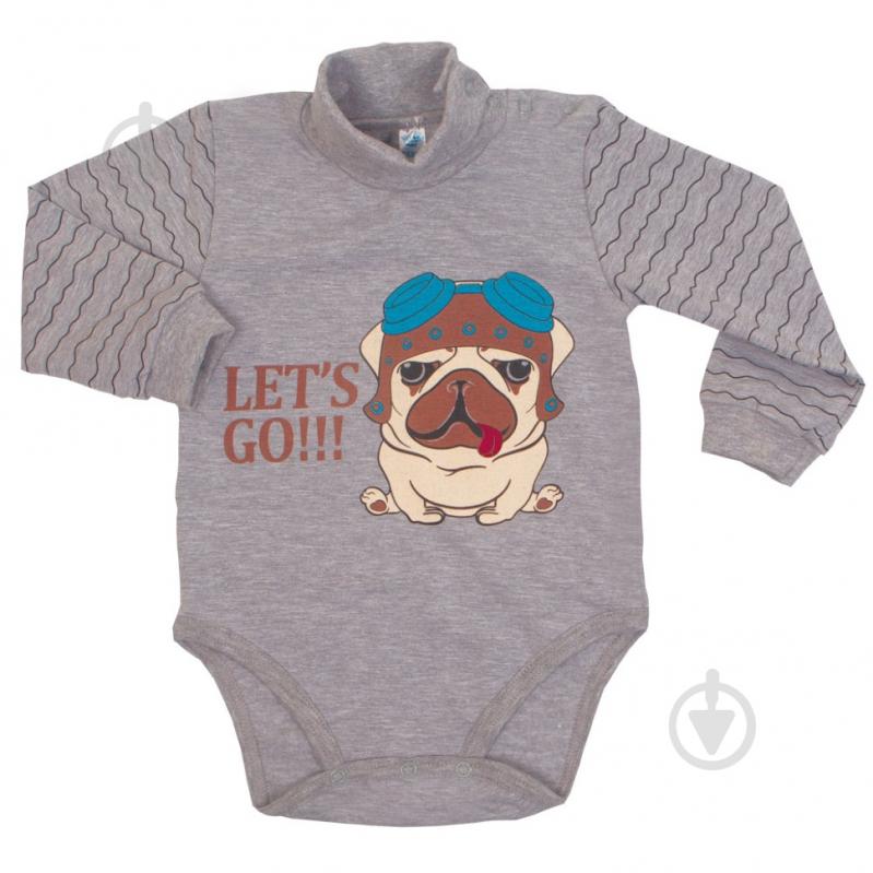 Боди для мальчика GABBI Гонки р.86 серый с рисунком BD-06-18 - фото 1 Боди для мальчика GABBI Гонки р.86 серый с рисунком BD-06-18 - фото 1