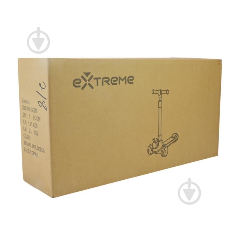 Самокат Extreme Motion фиолетовый SC818 - фото 8