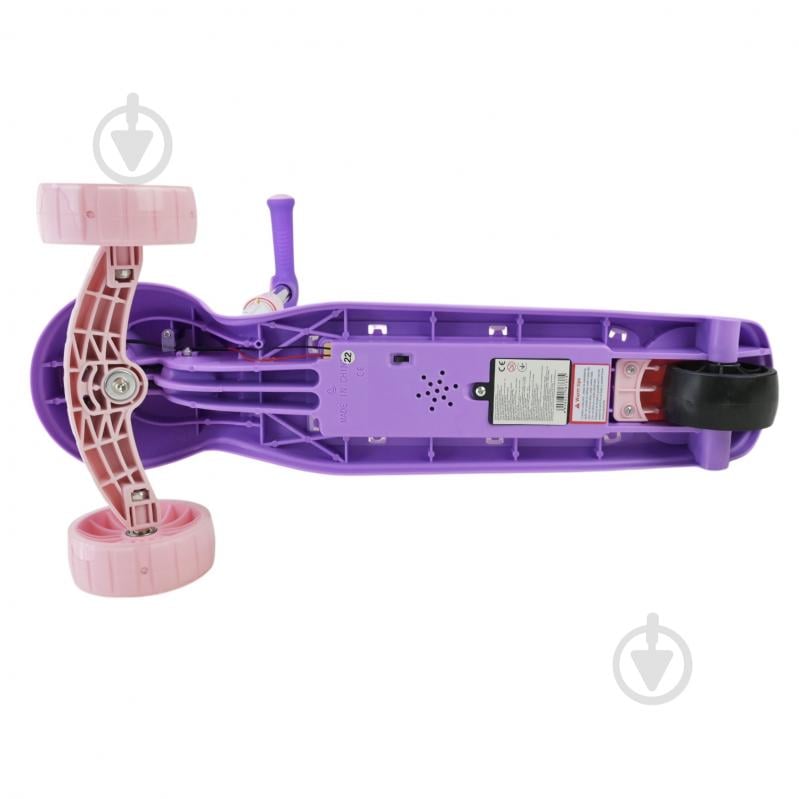 Самокат Extreme Motion фиолетовый SC818 - фото 5
