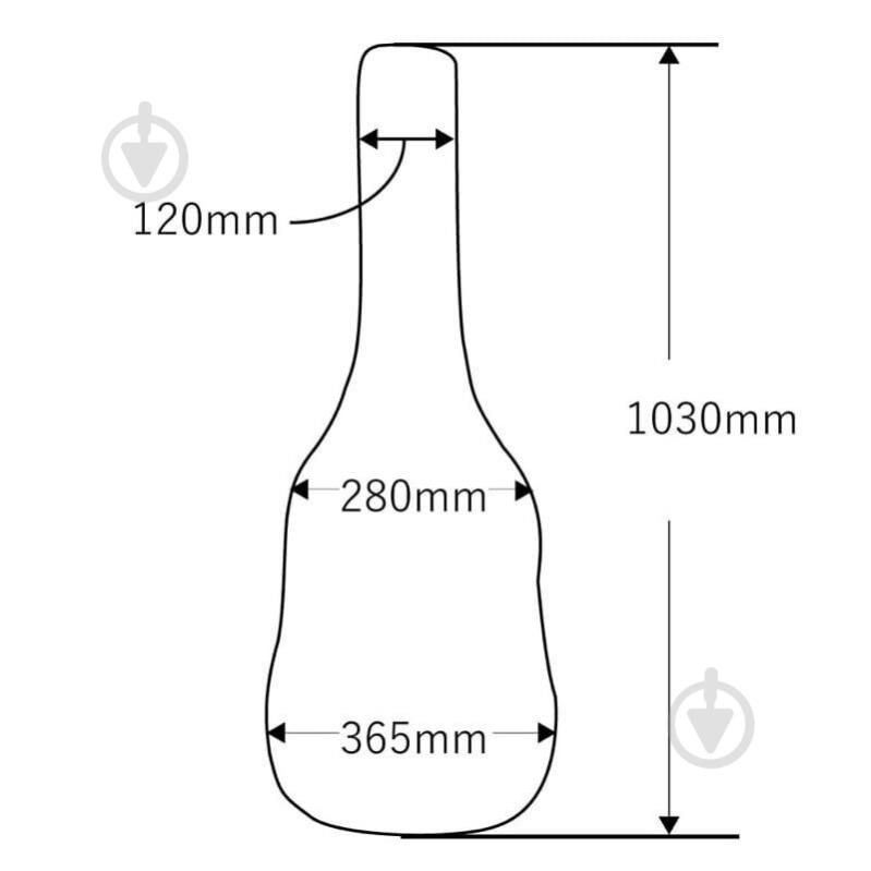 Чехол для гитары CNB EB380 - фото 5 Чехол для гитары CNB EB380 - фото 5