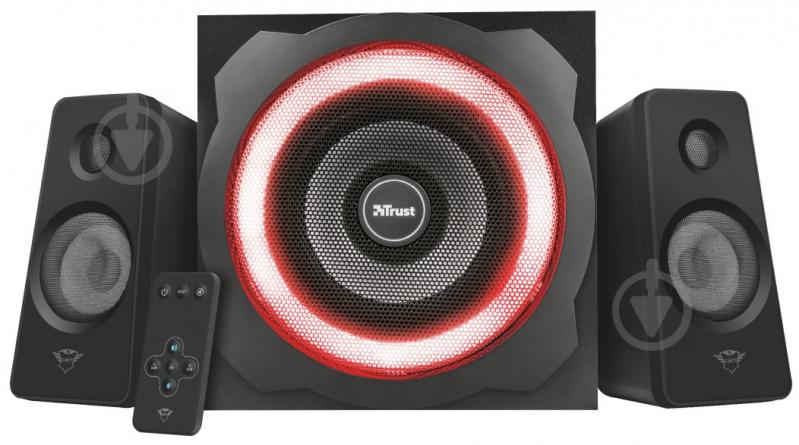 Колонки Trust GXT 629 Tytan RGB Illuminated Speaker Set 2.1 black - фото 4