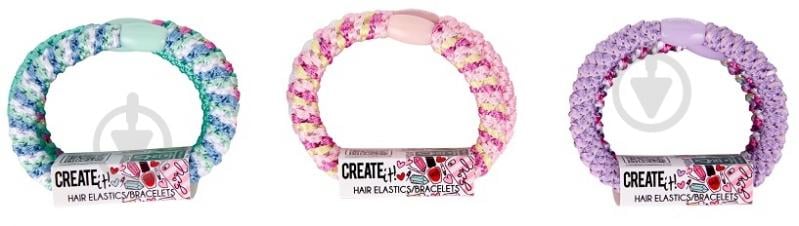 Набор резинок CREATE IT! для волос 3 шт. - фото 1