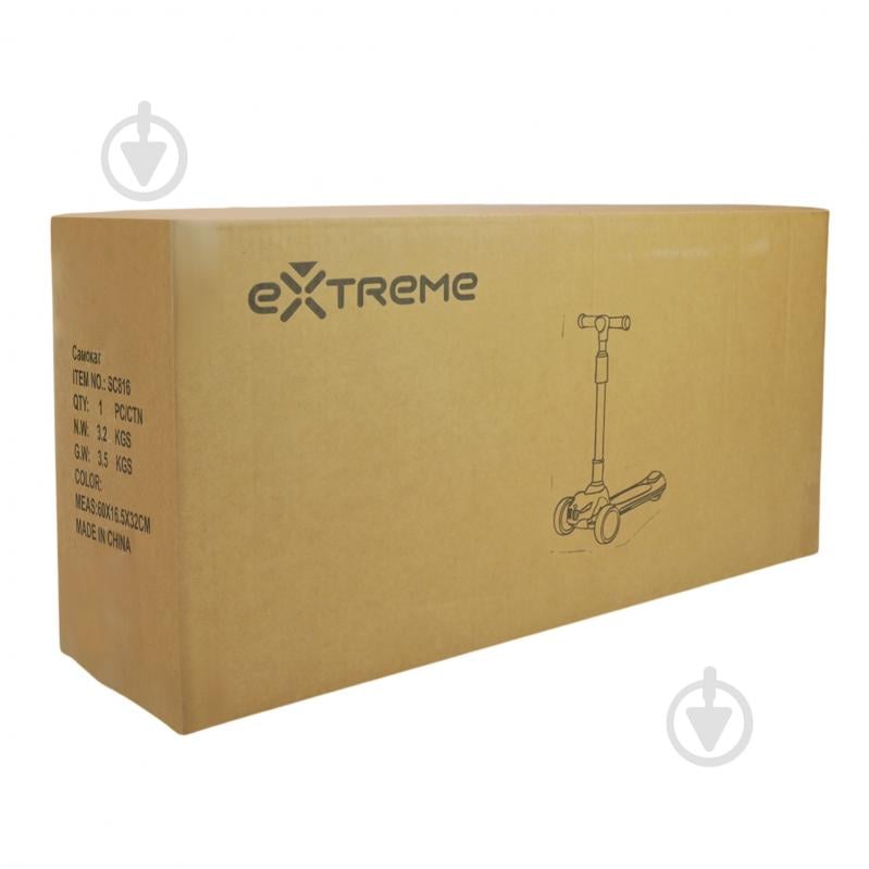 Самокат Extreme Motion серый SC816 - фото 8 Самокат Extreme Motion серый SC816 - фото 8