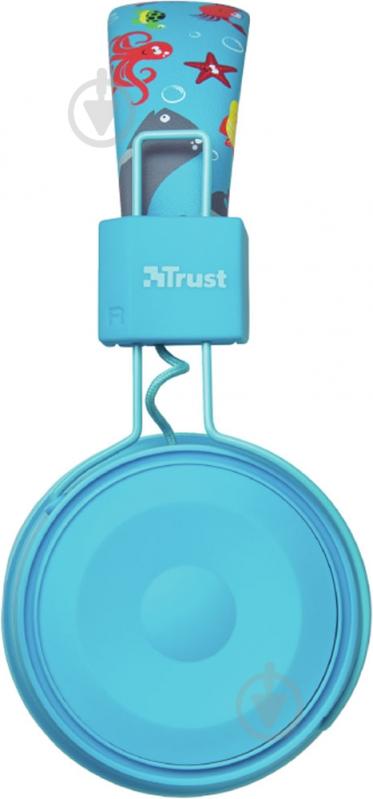 Гарнитура Trust Comi Bluetooth Wireless Kids blue (23128) - фото 4