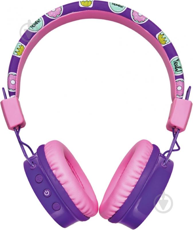 Гарнитура Trust Comi Bluetooth Wireless Kids purple (23129) - фото 3 Гарнитура Trust Comi Bluetooth Wireless Kids purple (23129) - фото 3