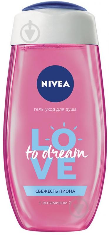 Гель для душа Nivea Свежесть пиона 250 мл - фото 1