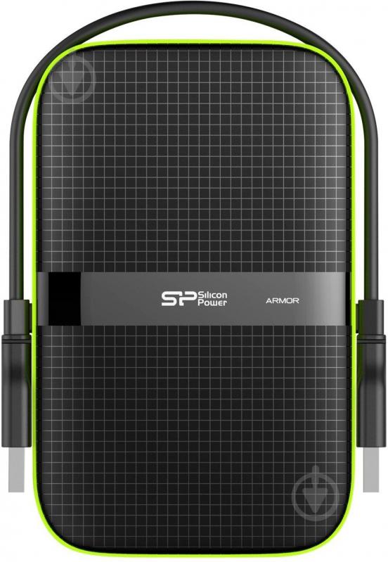 Внешний жесткий диск Silicon Power 4 ТБ 2,5" USB 3.2 (SP040TBPHDA60S3K) black - фото 1