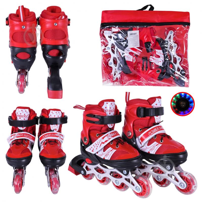 Роликовые коньки Shantou S RL25501 р. 30-33 в ассортименте - фото 26