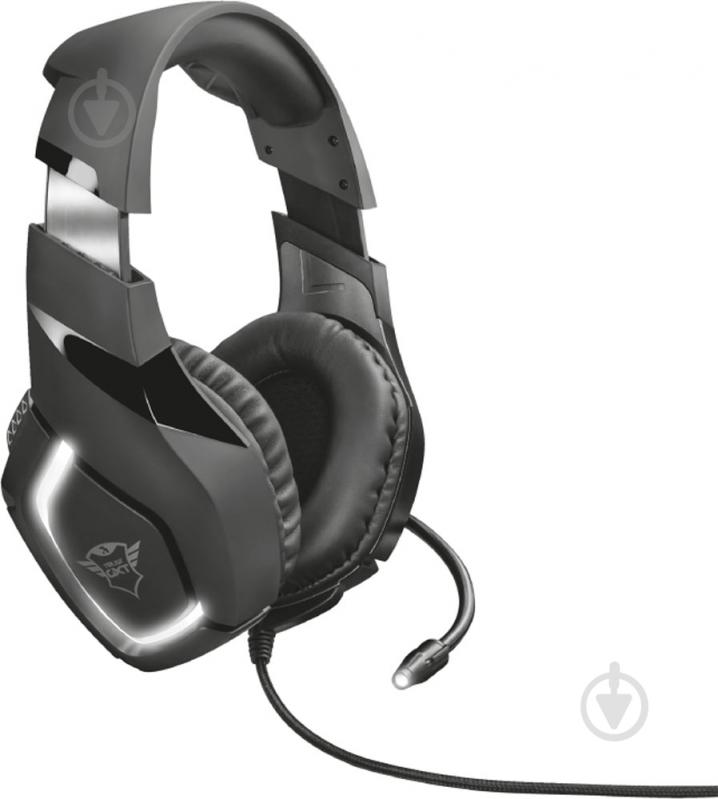 Гарнітура Trust GXT 380 Doxx Illuminated gaming headset black (22338) - фото 2
