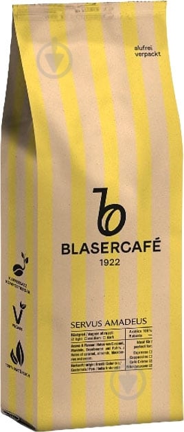 Кава в зернах Blasercafe Servus Amadeus 250 г - фото 1