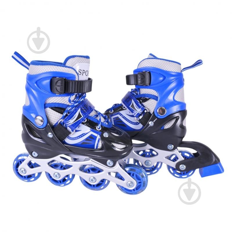 Роликовые коньки Shantou S RL25504 р. 30-33 в ассортименте - фото 11 Роликовые коньки Shantou S RL25504 р. 30-33 в ассортименте - фото 11