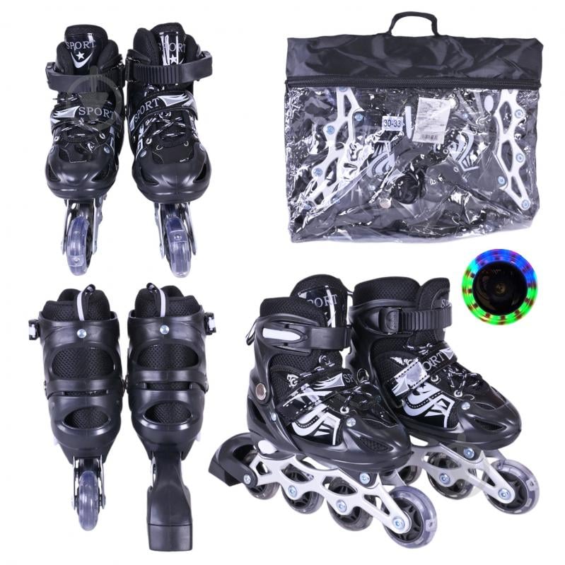 Роликовые коньки Shantou S RL25504 р. 30-33 в ассортименте - фото 29 Роликовые коньки Shantou S RL25504 р. 30-33 в ассортименте - фото 29