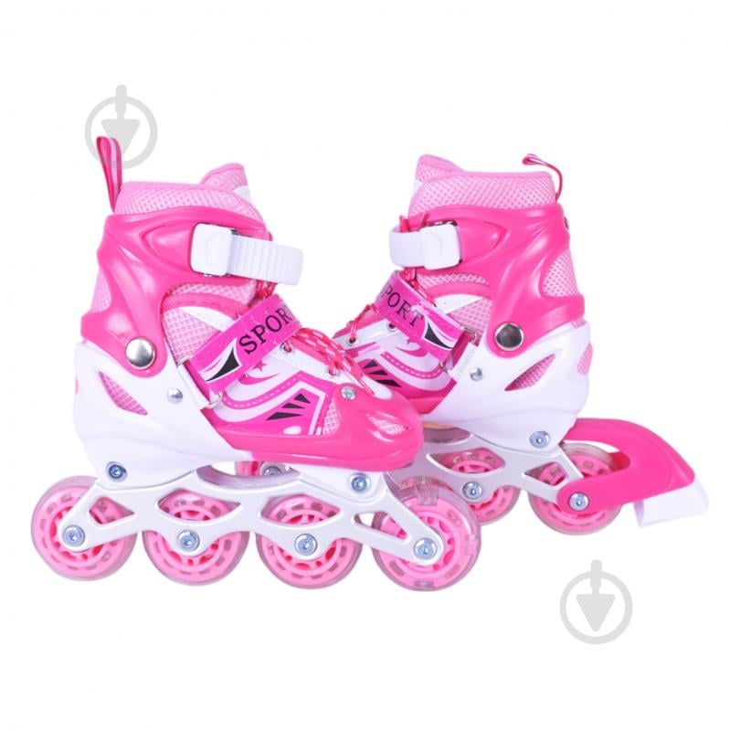 Роликовые коньки Shantou S RL25504 р. 30-33 в ассортименте - фото 6 Роликовые коньки Shantou S RL25504 р. 30-33 в ассортименте - фото 6