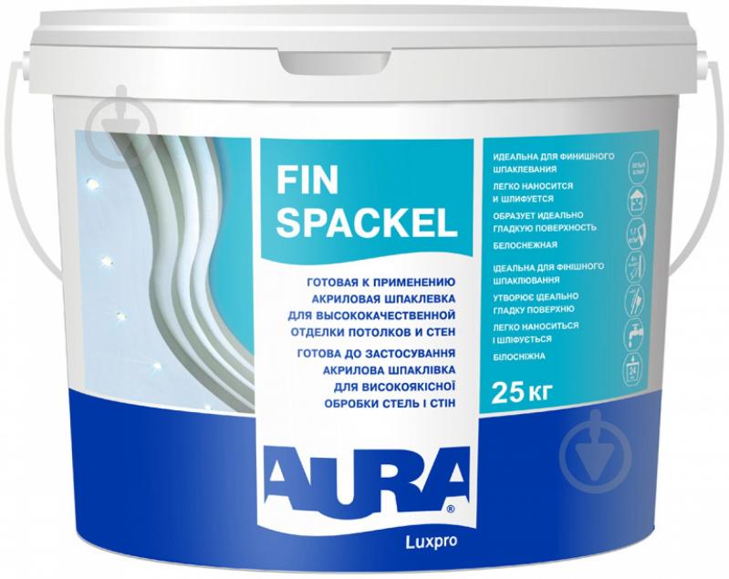 Шпаклівка Aura Luxpro Fin Spaсkel 25 кг - фото 1