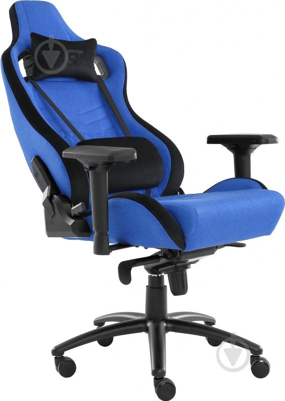 Кресло GT Racer X-0712 синий - фото 6