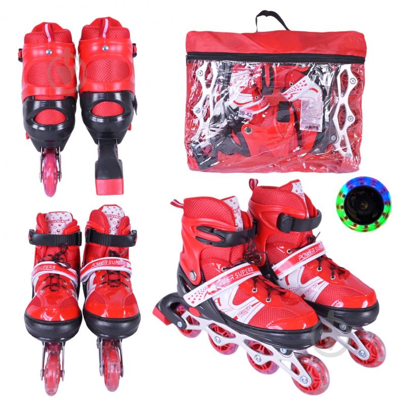 Роликовые коньки Shantou L RL25503 р. 38-41 в ассортименте - фото 29 Роликовые коньки Shantou L RL25503 р. 38-41 в ассортименте - фото 29