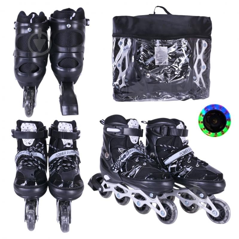 Роликовые коньки Shantou L RL25503 р. 38-41 в ассортименте - фото 30 Роликовые коньки Shantou L RL25503 р. 38-41 в ассортименте - фото 30