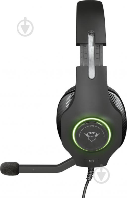 Гарнитура Trust GXT 455 Torus RGB gaming headset black (23138) - фото 6