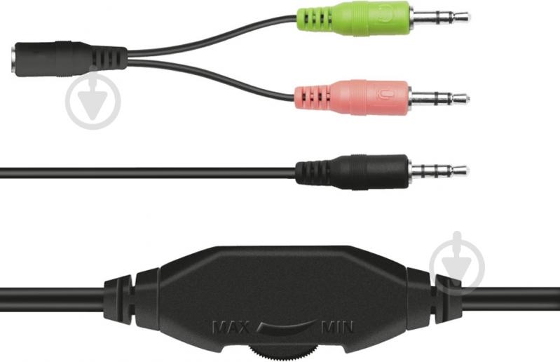 Гарнитура Trust Ilux chat headset black (23109) - фото 8