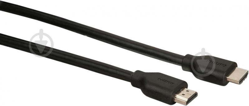 Кабель Philips HDMI – HDMI 1.5 м чорний (SWV2432W/10) - фото 1