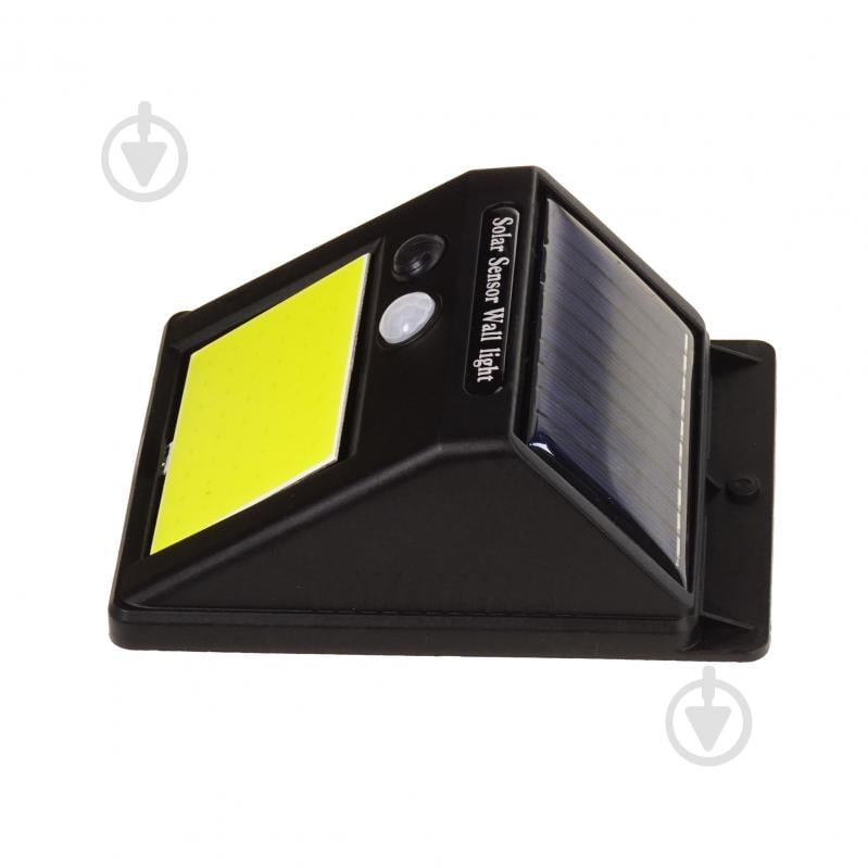 Прожектор на солнечной батарее Supretto Ястреб с датчиком движения 48 LED 10 Вт черный 5832 - фото 2 Прожектор на солнечной батарее Supretto Ястреб с датчиком движения 48 LED 10 Вт черный 5832 - фото 2