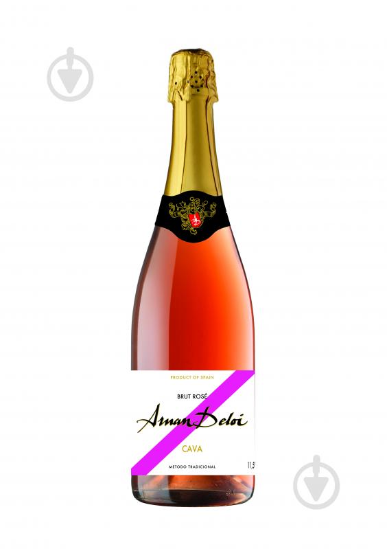 Вино Arnan Deloi Deloi brut rose брют розовое 0,75 л - фото 1