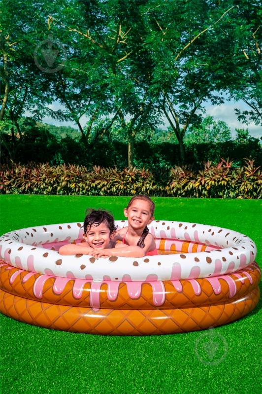 Бассейн надувной Bestway Sundae funday 160x38 см - фото 6