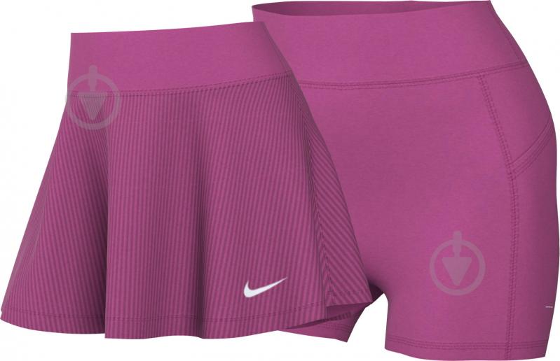 Юбка Nike W NKCT ADVTG SKIRT REG VENR FD6534-605 р.S розовый - фото 8