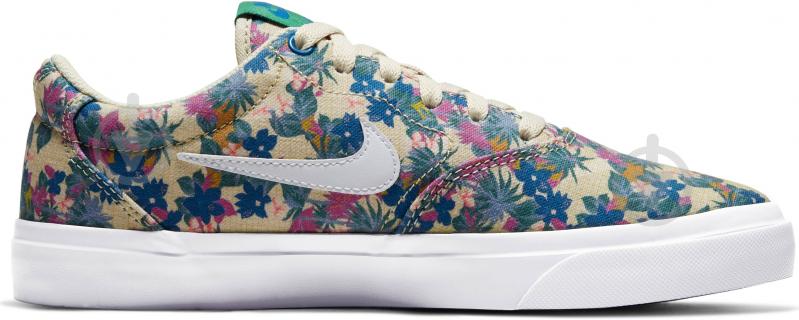 Кроссовки женские демисезонные Nike SB Charge Canvas Premium CT3874-200 р.39 разноцветные - фото 4