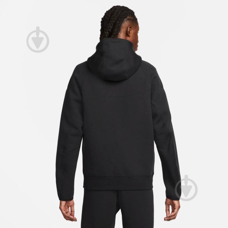 Джемпер Nike M NK TCH FLC FZ WR HOODIE FB7921-010 р.2XL чорний - фото 2