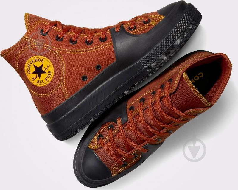 Кеды Converse CTAS CONSTRUCT HI A04527C-276 р.44,5 коричневый - фото 2 Кеды Converse CTAS CONSTRUCT HI A04527C-276 р.44,5 коричневый - фото 2