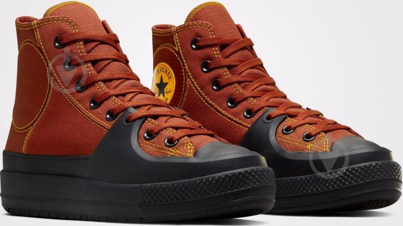 Кеды Converse CTAS CONSTRUCT HI A04527C-276 р.44,5 коричневый - фото 4 Кеды Converse CTAS CONSTRUCT HI A04527C-276 р.44,5 коричневый - фото 4