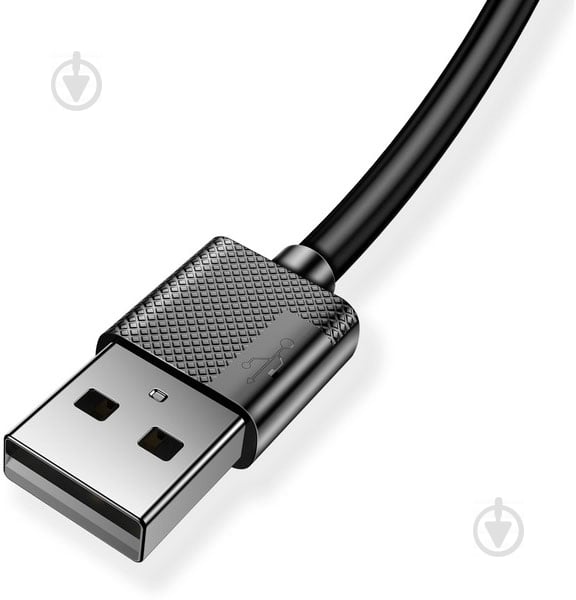 Кабель T-PHOX USB Type-C 1.2 м чорний (T-C801 black) Nets - фото 4