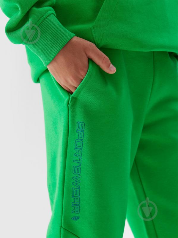 Брюки 4F TROUSERS CAS M680 4FJRAW23TTROM680-41S р. 128 зеленый - фото 3