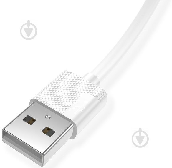 Кабель T-PHOX USB Type-C 1.2 м білий (T-C801 white) Nets - фото 4