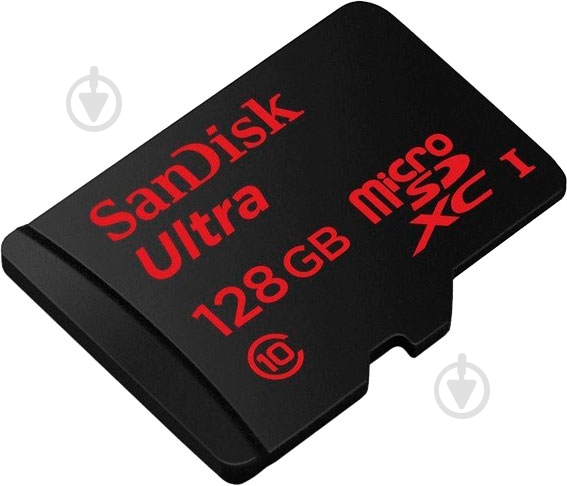 Карта памяти SanDisk microSDXC 128GB + SD adapter (SDSQUNC-128G-GN6MA) - фото 2