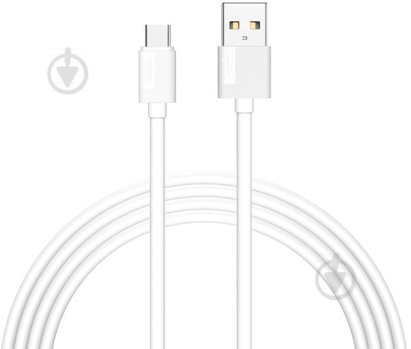 Кабель T-PHOX USB Type-C 2 м білий (T-C801(2) white) Nets - фото 3