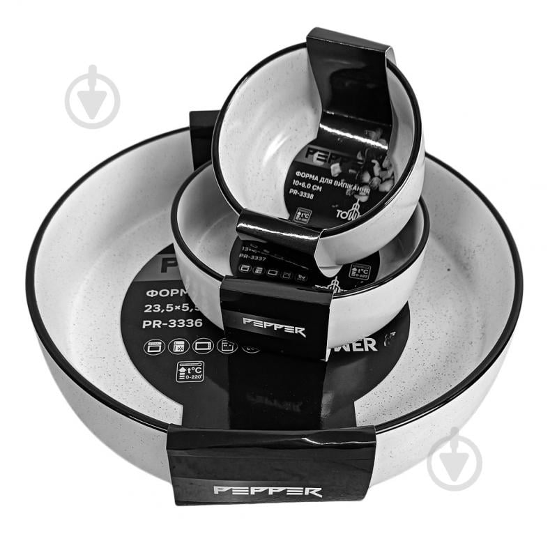 Форма для выпекания Pepper Форма для выпечки Tower круглая PEPPER, 13x4.4 см - фото 3