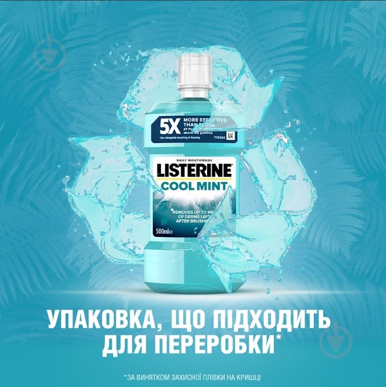 Ополіскувач для ротової порожнини Listerine EXPERT Cool mint Захист ясен 500 мл - фото 11