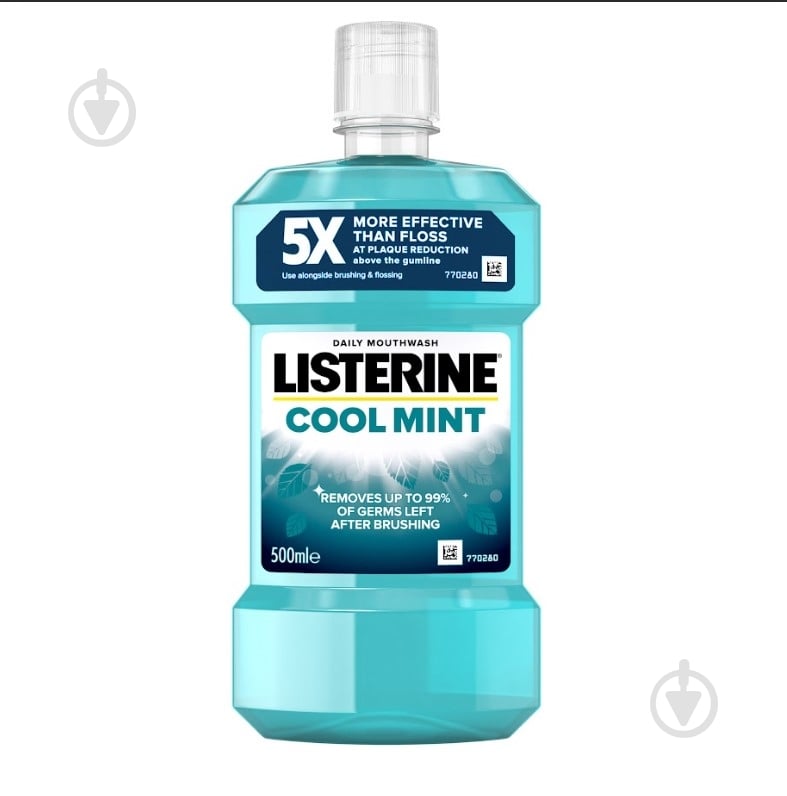 Ополіскувач для ротової порожнини Listerine EXPERT Cool mint Захист ясен 500 мл - фото 1