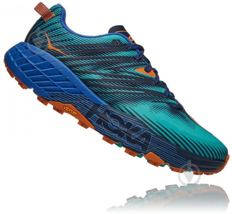 Кросівки чоловічі демісезонні Hoka Speedgoat 4 1106525|22 р.44 зелені - фото 2