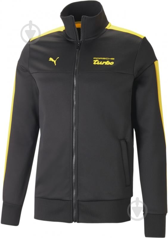 Джемпер Puma PL MT7 TRACK JACKET 53822801 р. L черный - фото 1