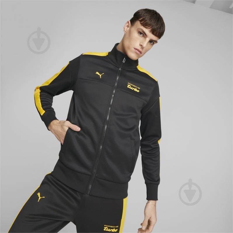 Джемпер Puma PL MT7 TRACK JACKET 53822801 р. L черный - фото 3