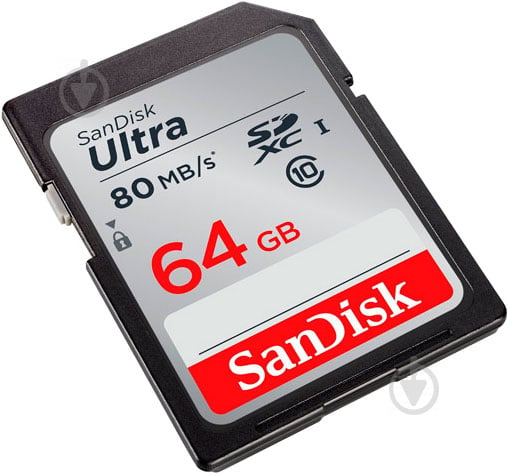 Карта памяти SanDisk SDXC 64GB (SDSDUNC-064G-GN6IN) - фото 3