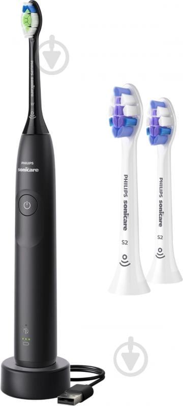 Набір Philips Series 5300 електрична зубна щітка HX7101/01 + насадки HX6052/87 - фото 1 Набір Philips Series 5300 електрична зубна щітка HX7101/01 + насадки HX6052/87 - фото 1